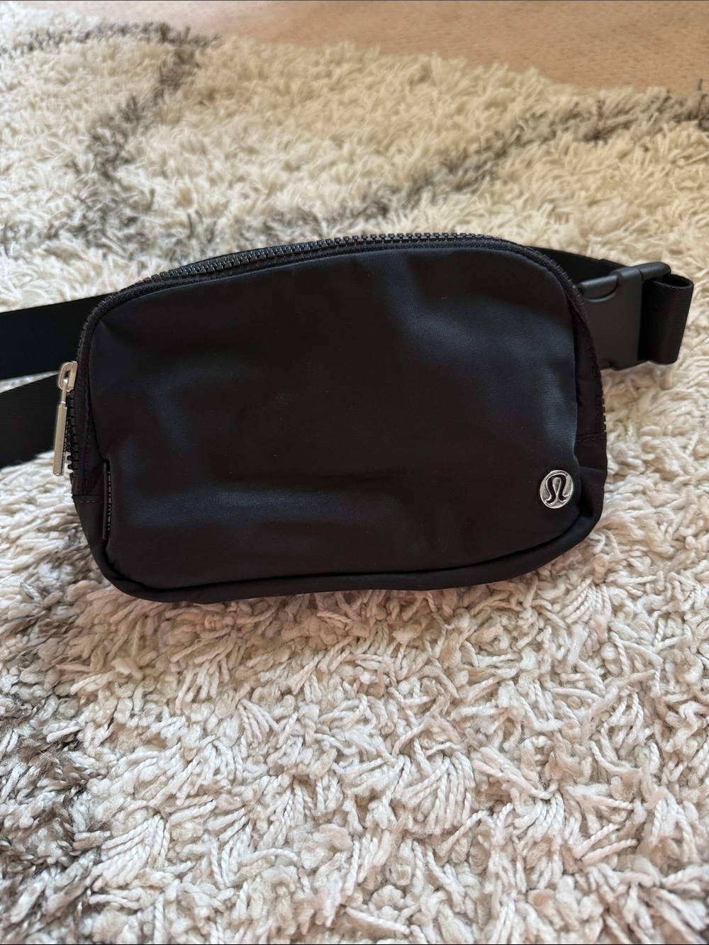 lululemon athletica Black Crossbody Belt Bag